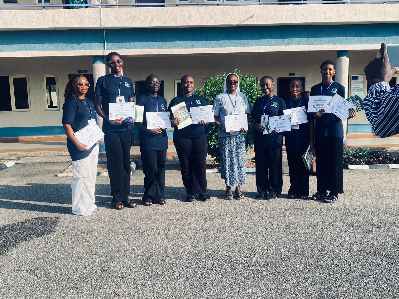 NDGA students on campus